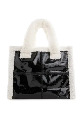 AU PRINTEMPS PARIS  Sac cabas vernis - Noir
