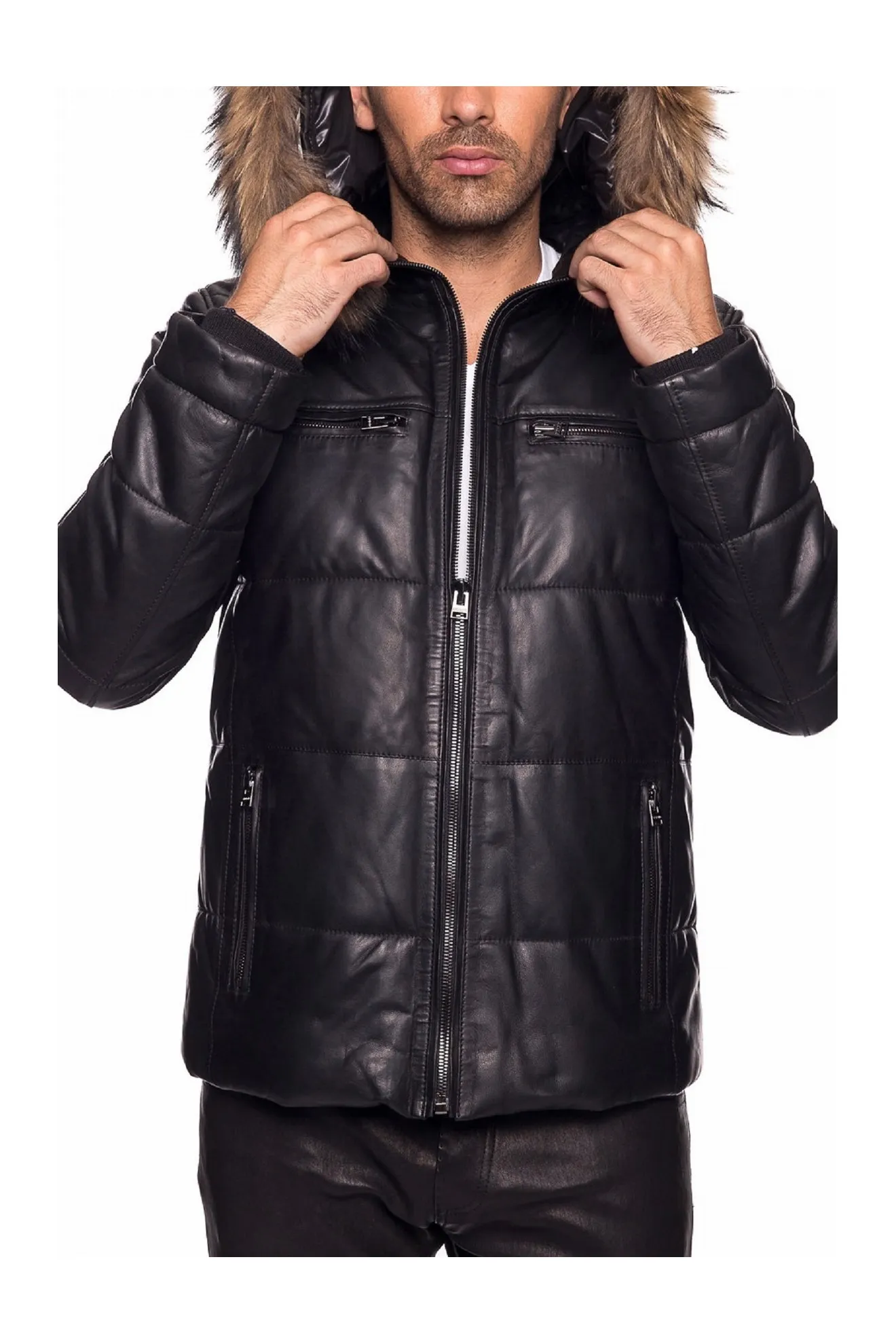 blouson agneau 100% agneau