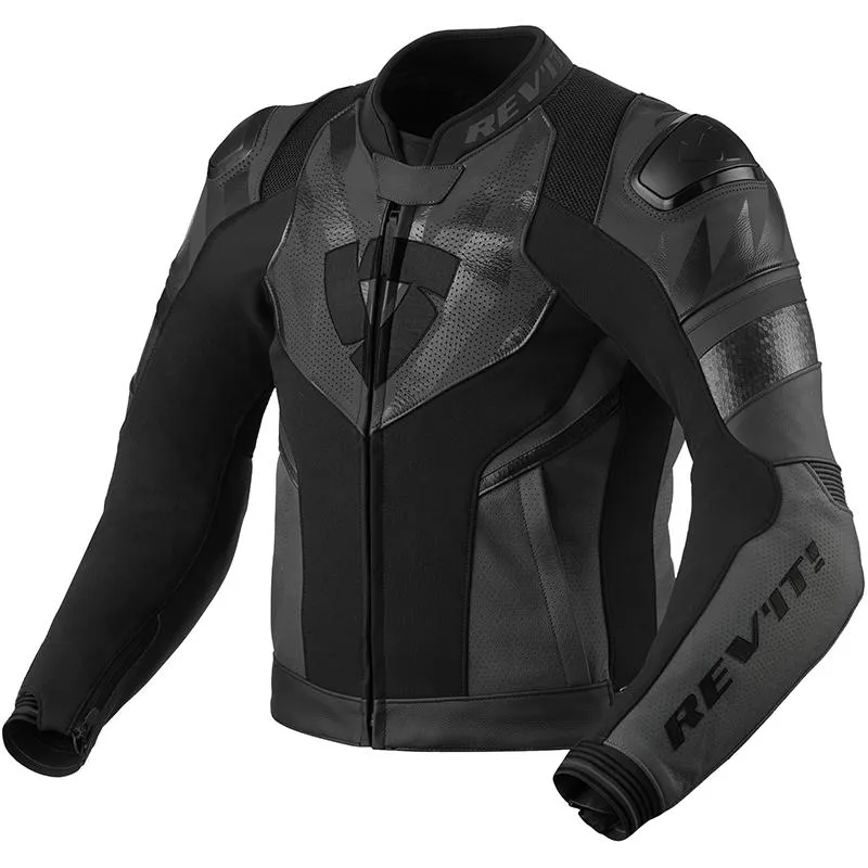 Blouson HYPERSPEED 2 AIR REVIT noir - MAXXESS.FR, Blouson moto cuir