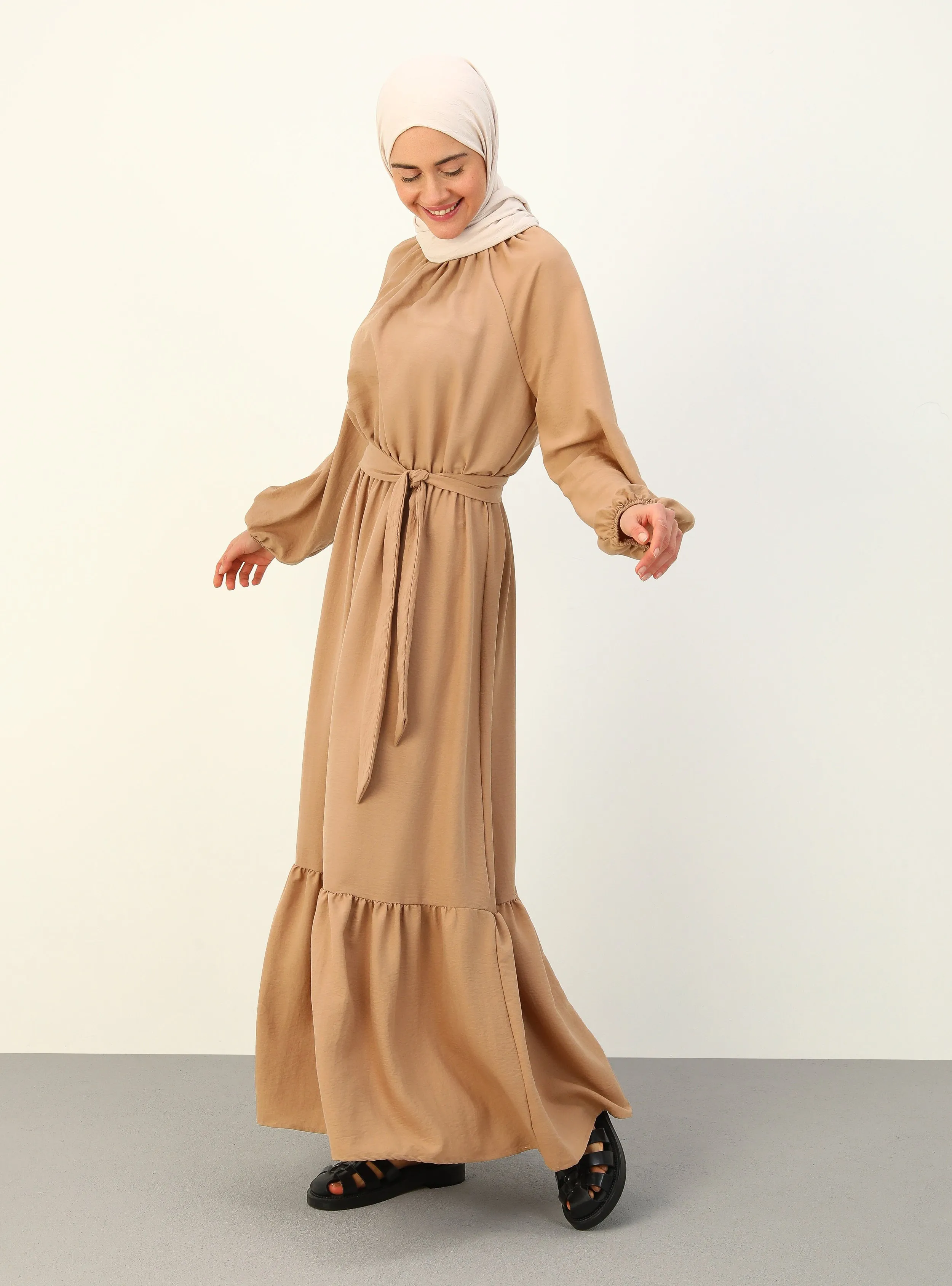 Camel - Modest Dress