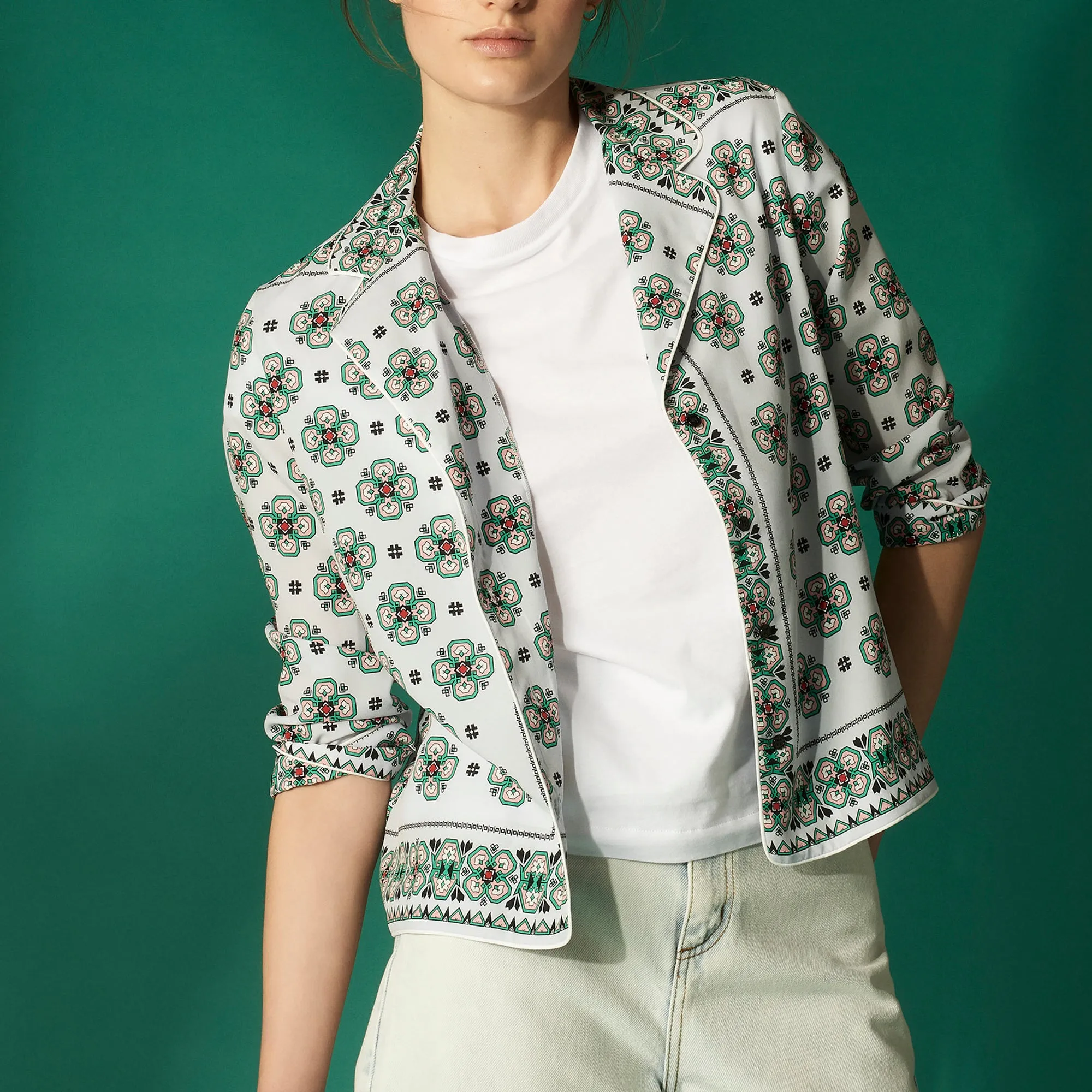 Chemise imprimée all over