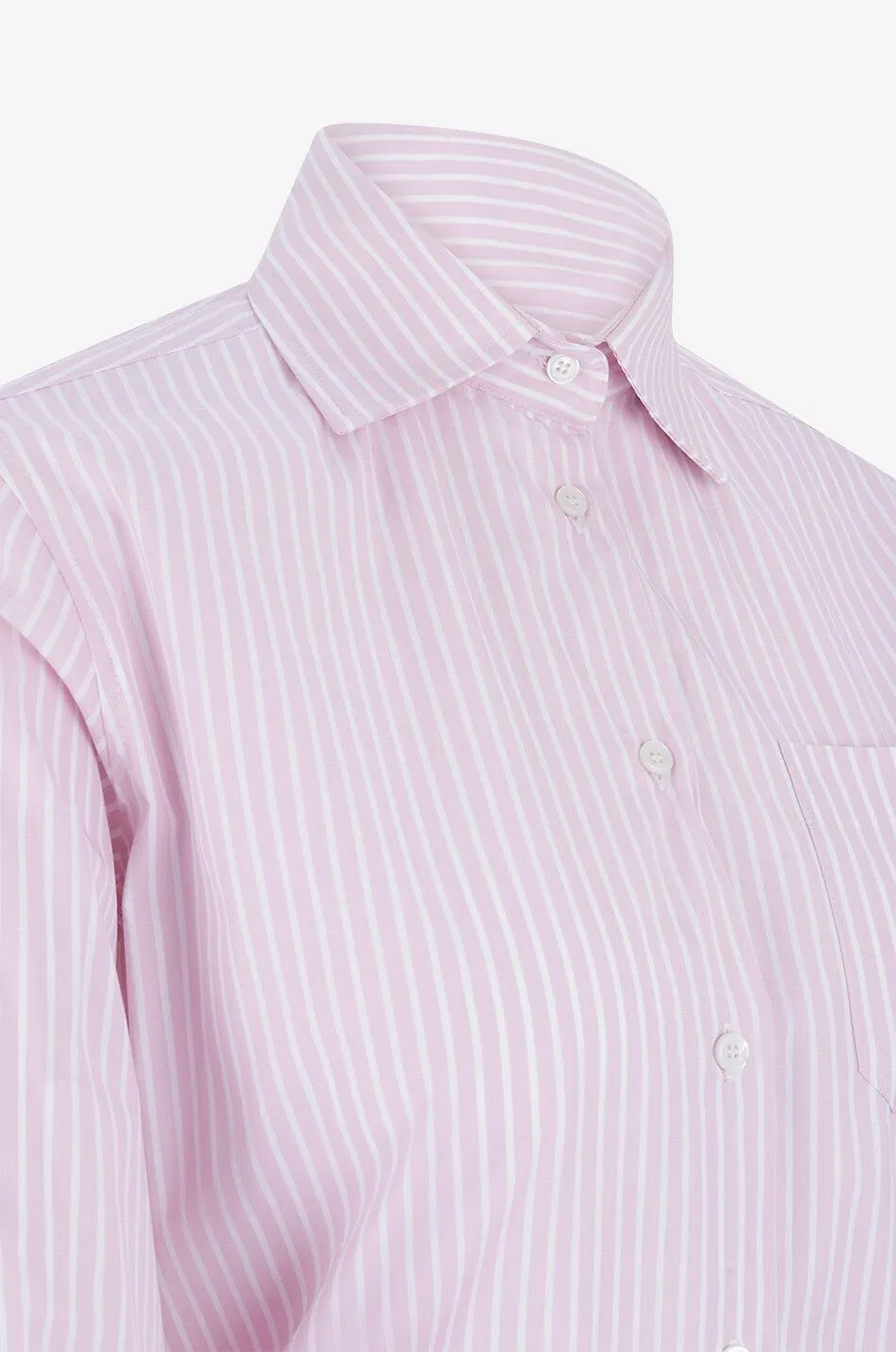 Chemise rayée en coton bio Arpa