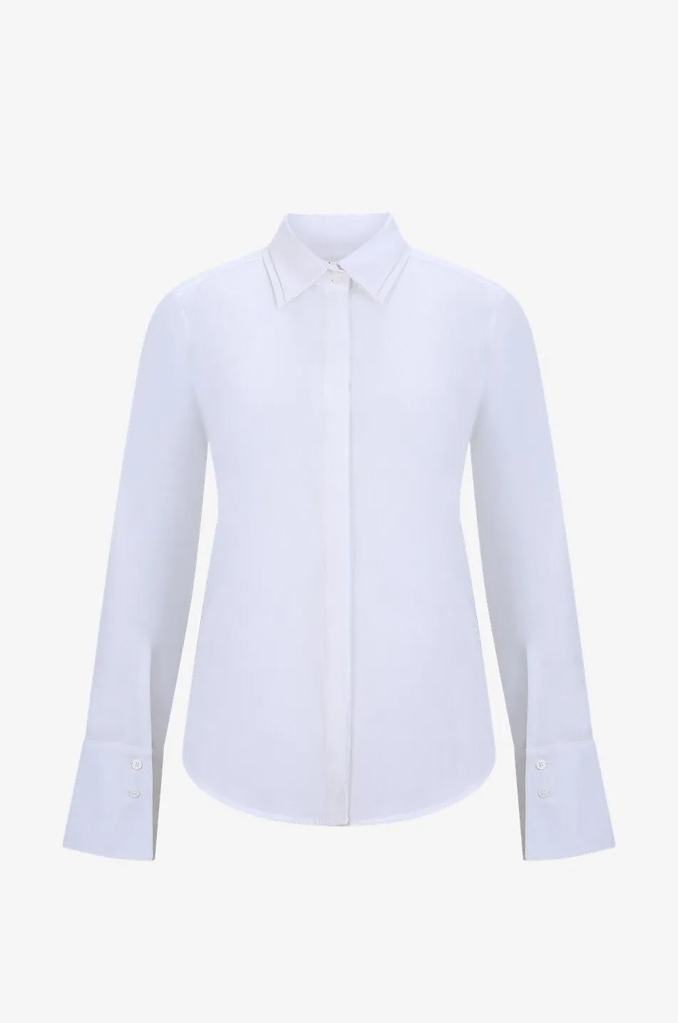 Chemise à manches longues en coton Kirstie
