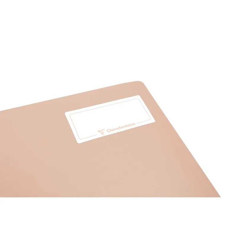 Clairefontaine Koverbook - Carnet polypro 11 x 17 cm - 96 pages - petits carreaux (5x5 mm) - disponible dans différentes couleur