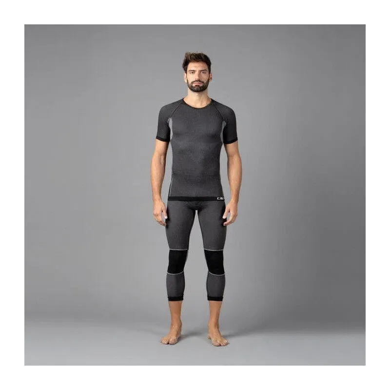 CMP Men's seamless 3/4-length thermal pants - Collant thermique homme