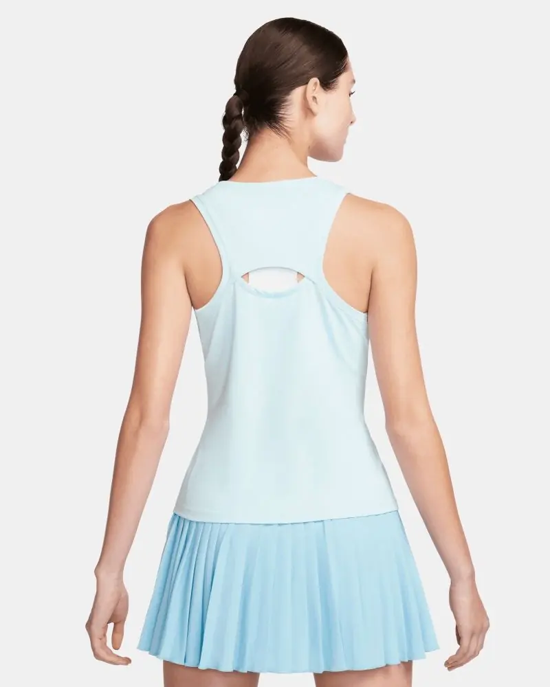 Débardeur de tennis Nike NikeCourt Bleu Marine pour femme