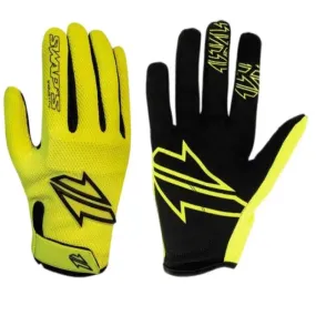 Gants Moto cross Jaune Fluo -Homologué