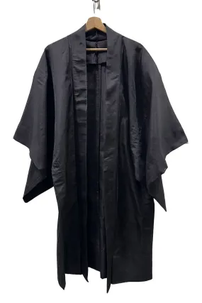 Haori homme ajouré noir Couleur Noir