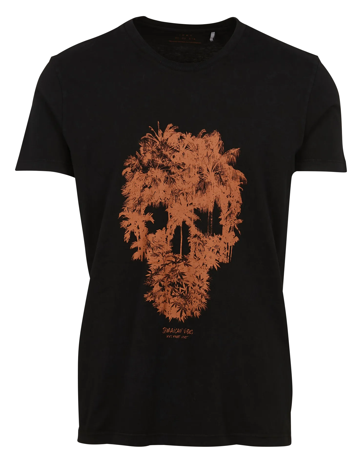 IKKS  Tee-shirt col rond en coton - Noir