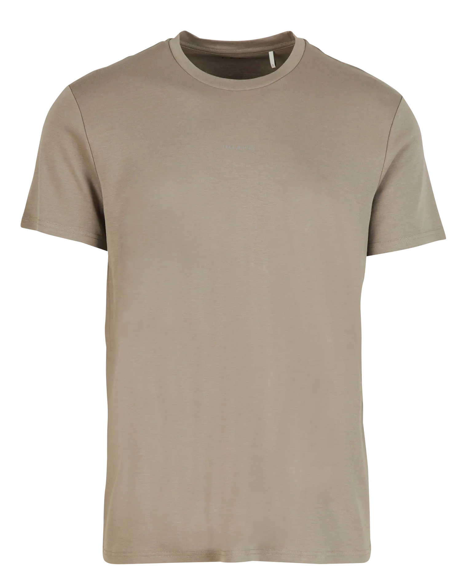 IKKS  Tee-shirt droit col rond sérigraphié en coton - Marron