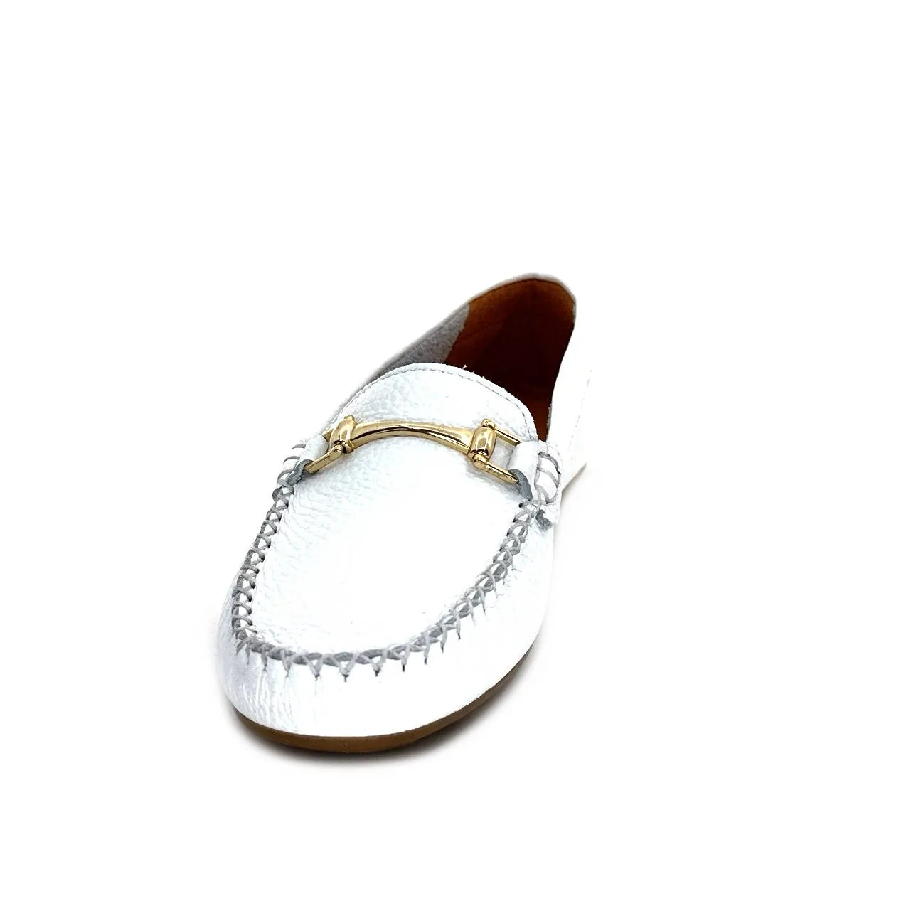 Ivoire 12052 Cuir Blanc