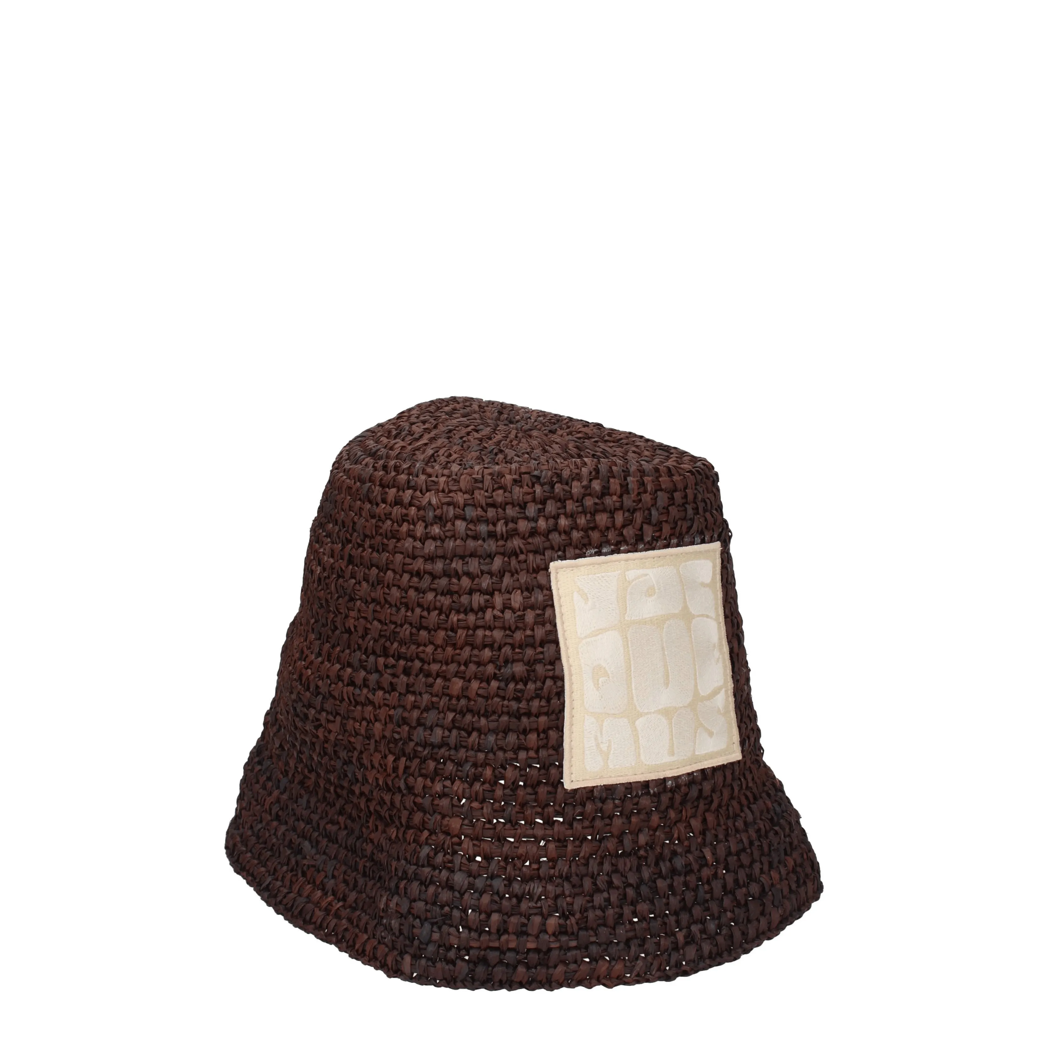 Jacquemus Hats Men Rafia Brown / Chef de Moro