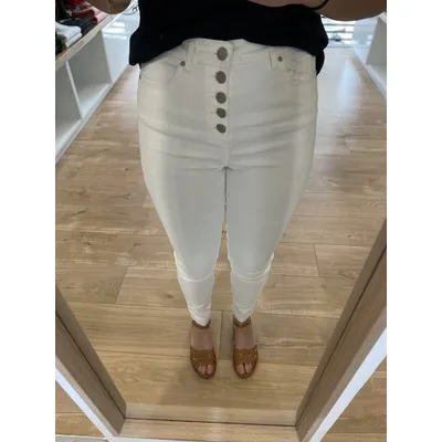 Jean slim - Blanc cassé - IKKS WOMEN