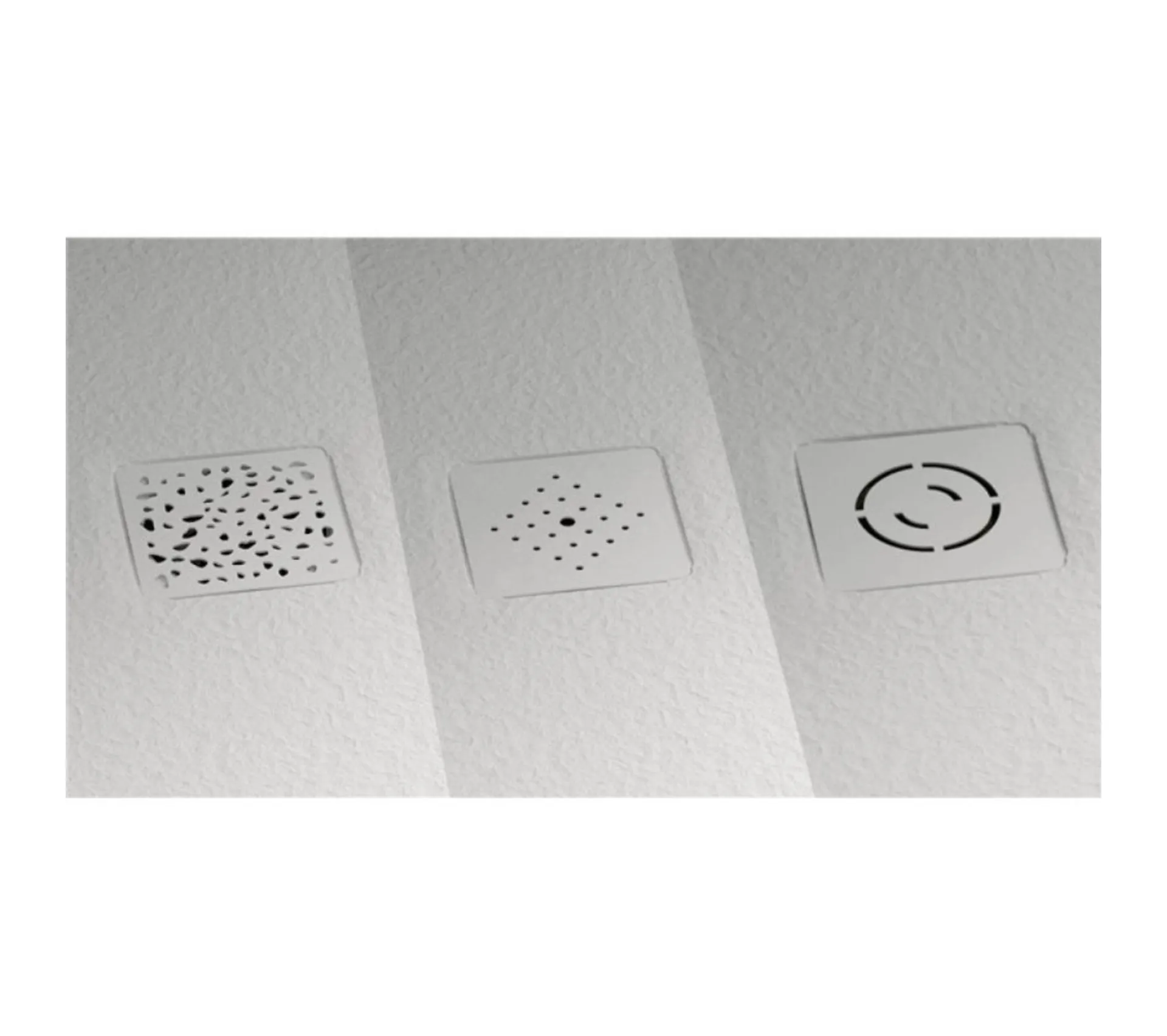 Kinedo Receveur Extra-plat Découpable Kinemoon 140 X 70 Blanc Grille 1