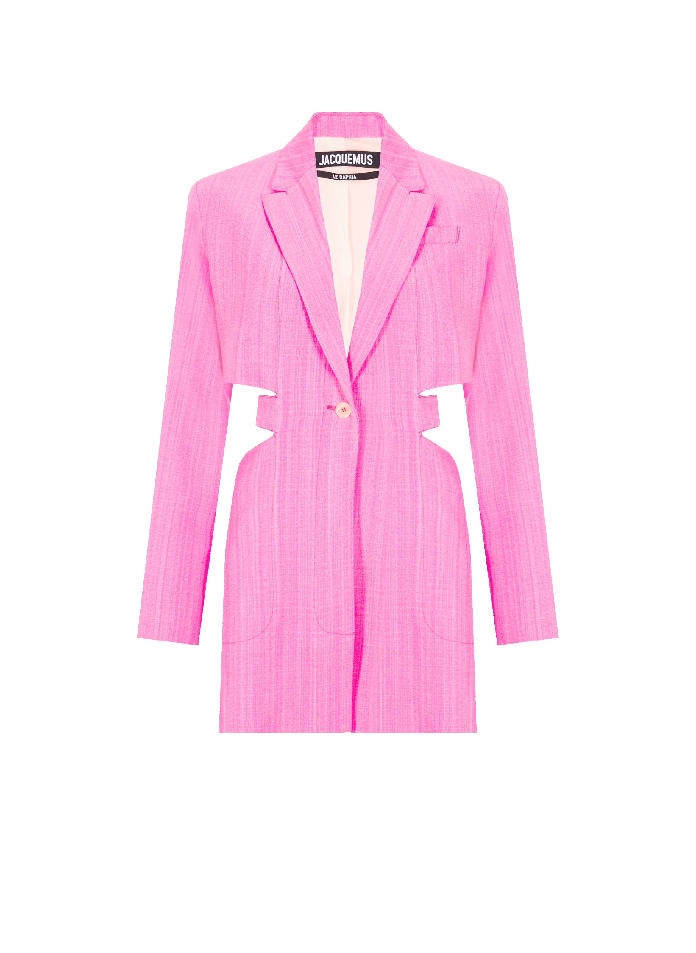 LA ROBE BARI EN SOIE MéLANGéE - JACQUEMUS pour FEMME | Printemps