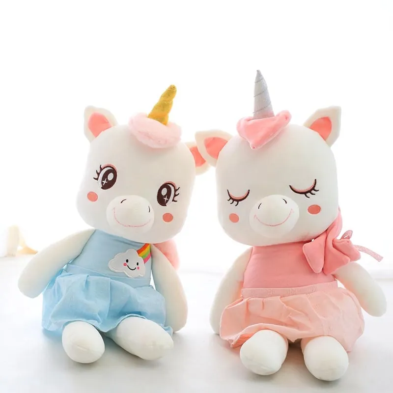 Licorne Cute bleu/rose
