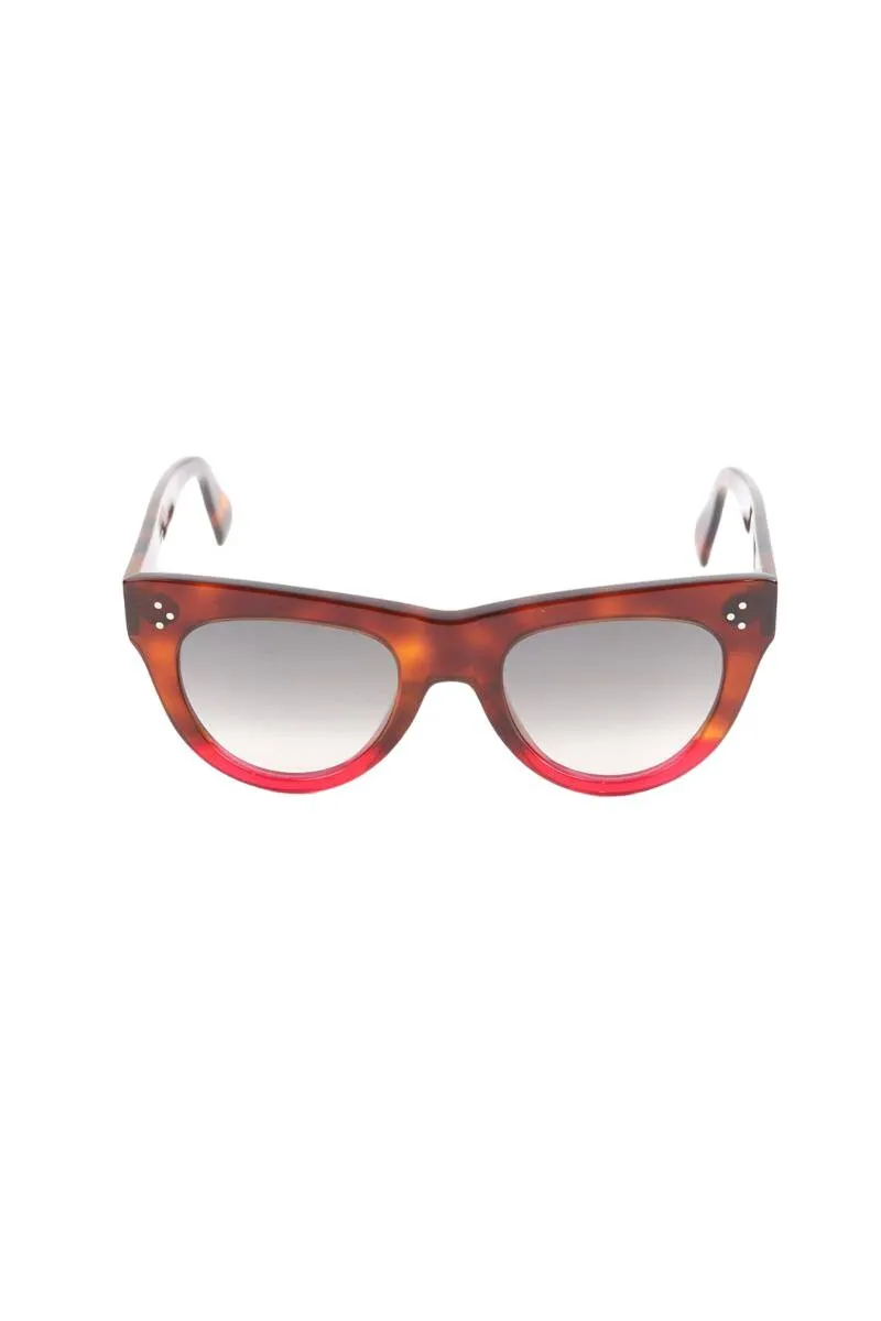 Lunettes de soleil Celine Caty marron.
