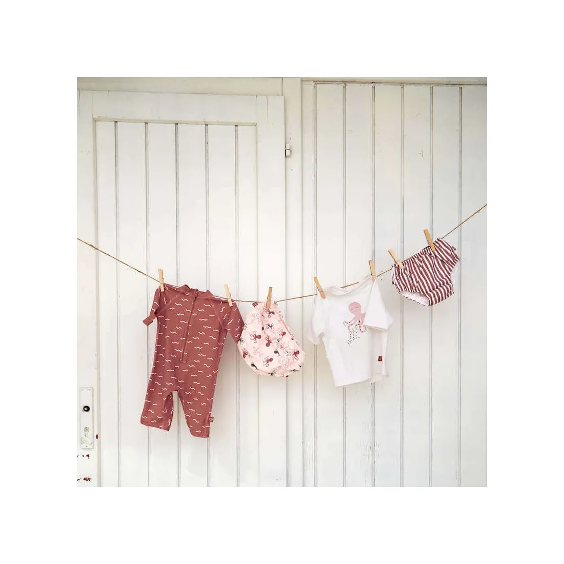 Maillot de Bain Couche Splash&Fun Lässig Octopus Rose