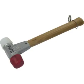 Massettes avec embouts acétate rouge et nylon blanc + clip FME diamètre 30 - SAM OUTILLAGE - 325-30-FME
