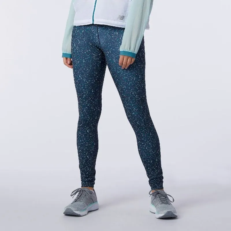 New Balance Printed Impact Run Tight - Collant running femme