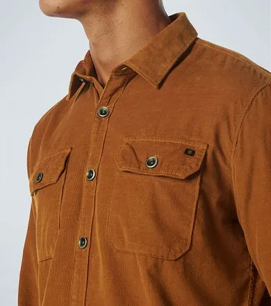 No Excess Chemise Corduroy Caramel 21430837SN-048 commander 