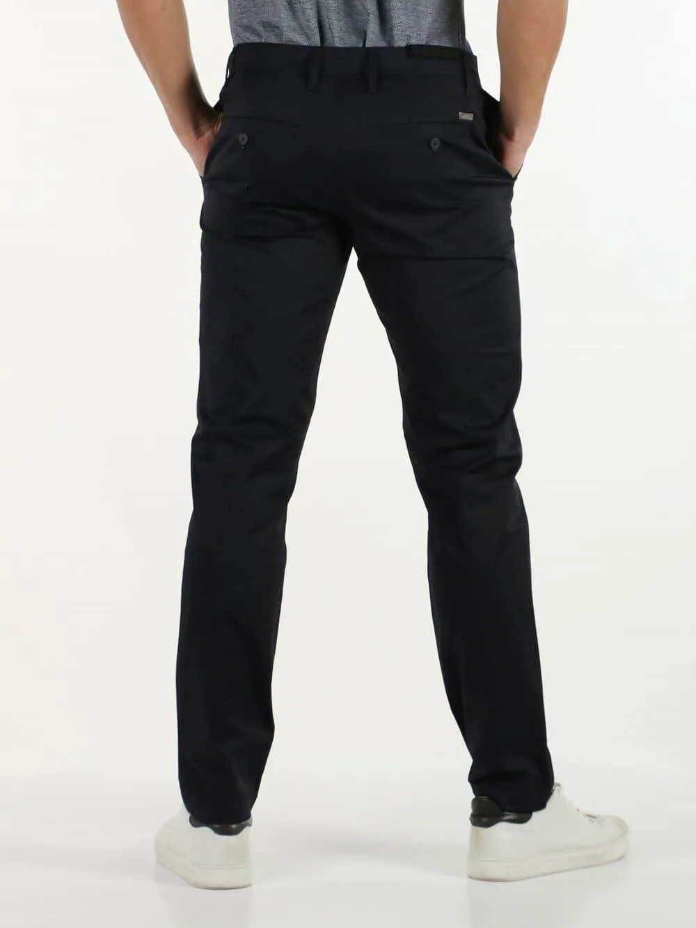 Pantalon slim bleu marine