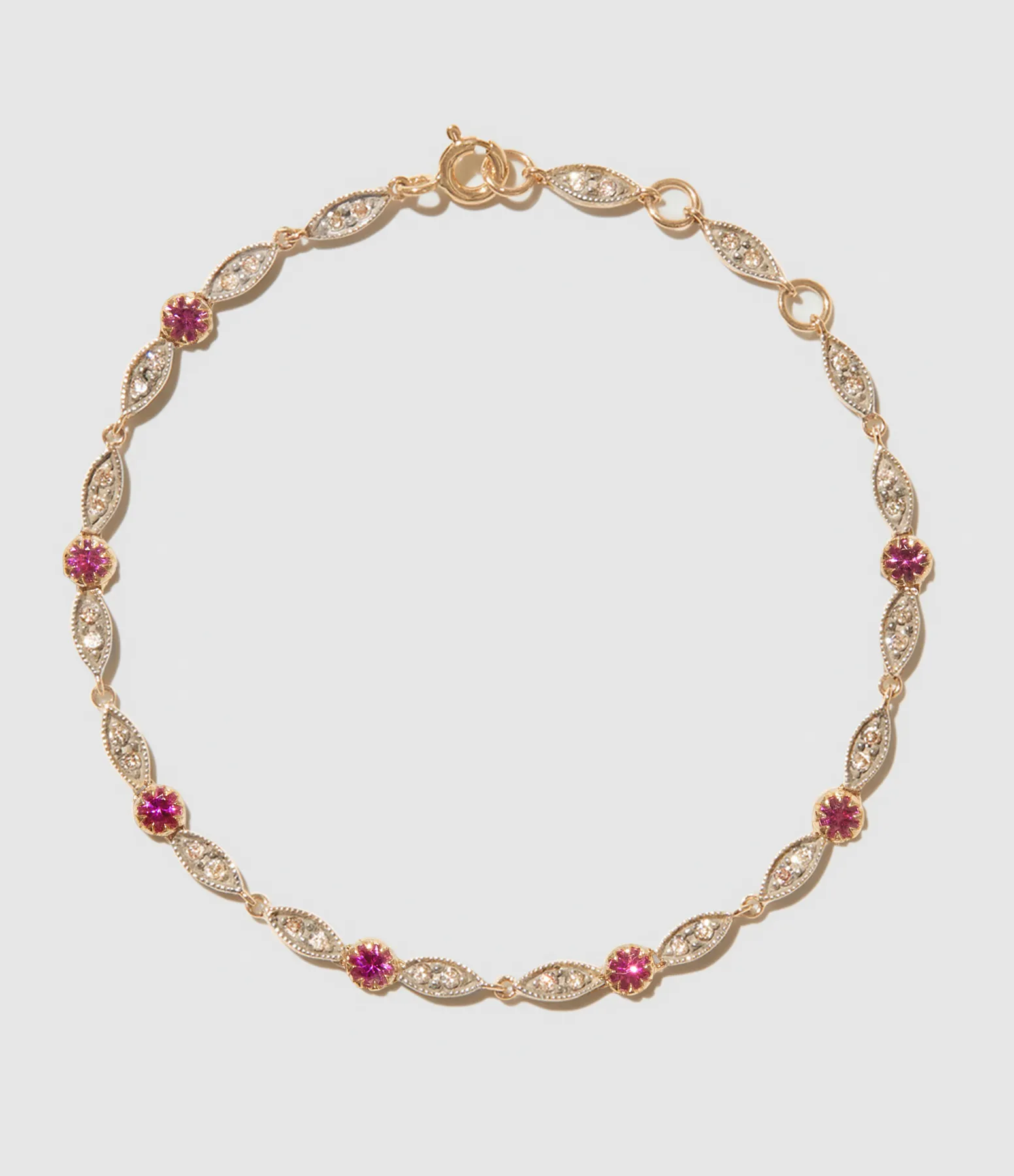 PASCALE MONVOISIN Partager  Bracelet Ava Rose Saphir  