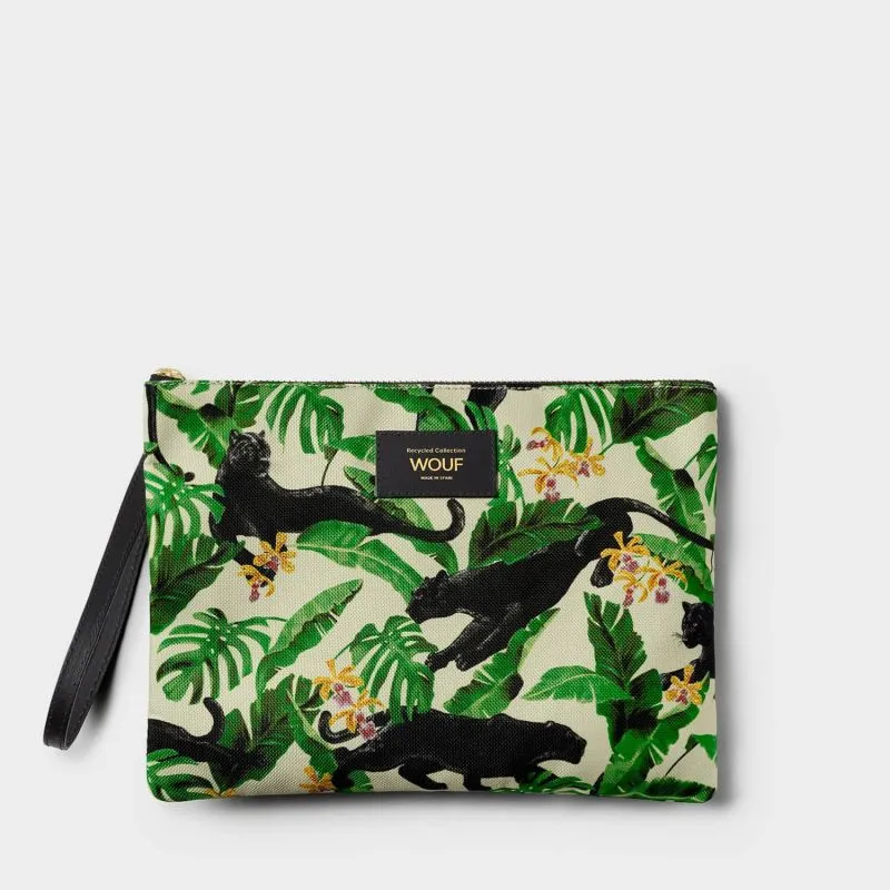 Pochette large XL Wouf 26 cm Yucata - Multicolore