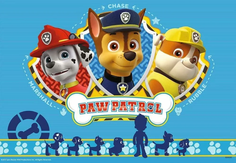 Puzzle ryder et la pat‘patrouille 2x12 pcs