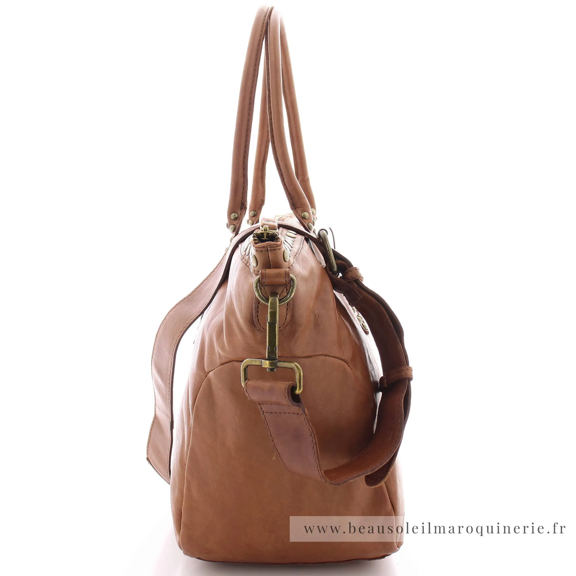 Sac Cabas Biba Eugene Cuir Clouté pour Femme EUG1L