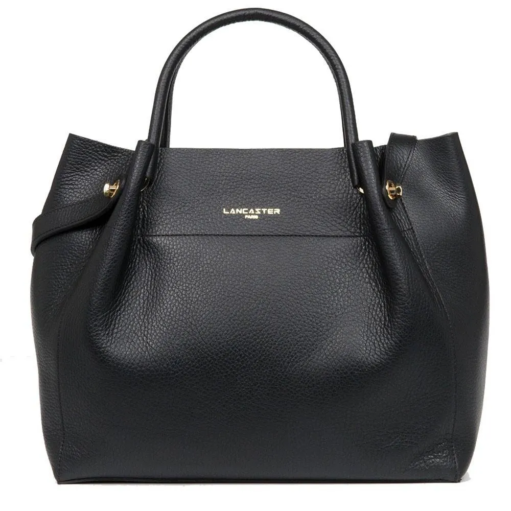 Sac Cabas Main Lancaster Foulonné Double 470-20. Made in France.