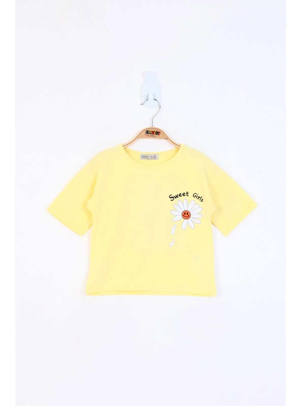 Salmon - Yellow - Girls` T-Shirt