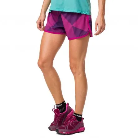 Short / collant trail femme Raidlight Activ Run Short W Purple
