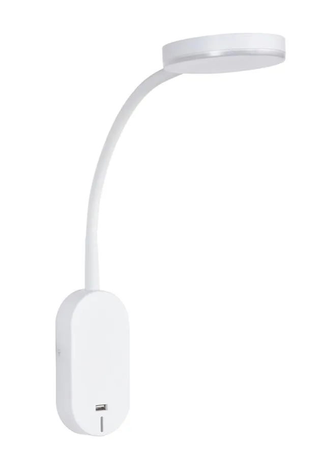 Spot led Corep Finn Blanc Métal