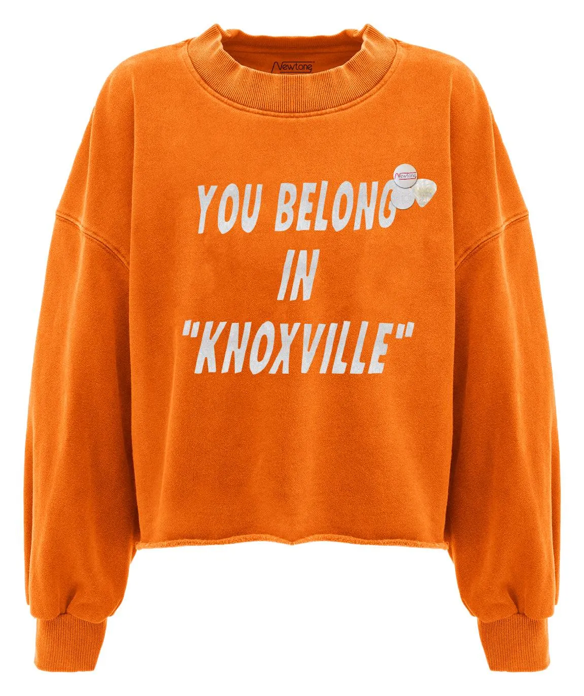 Sweatshirt crop porter burn KNOXVILLE