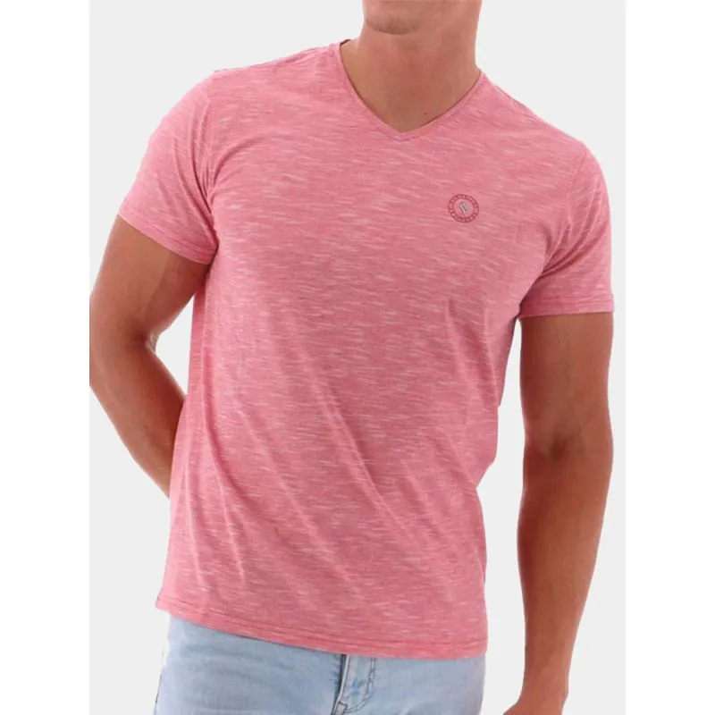 T-shirt cinna orange homme - Sun Valley | wimod
