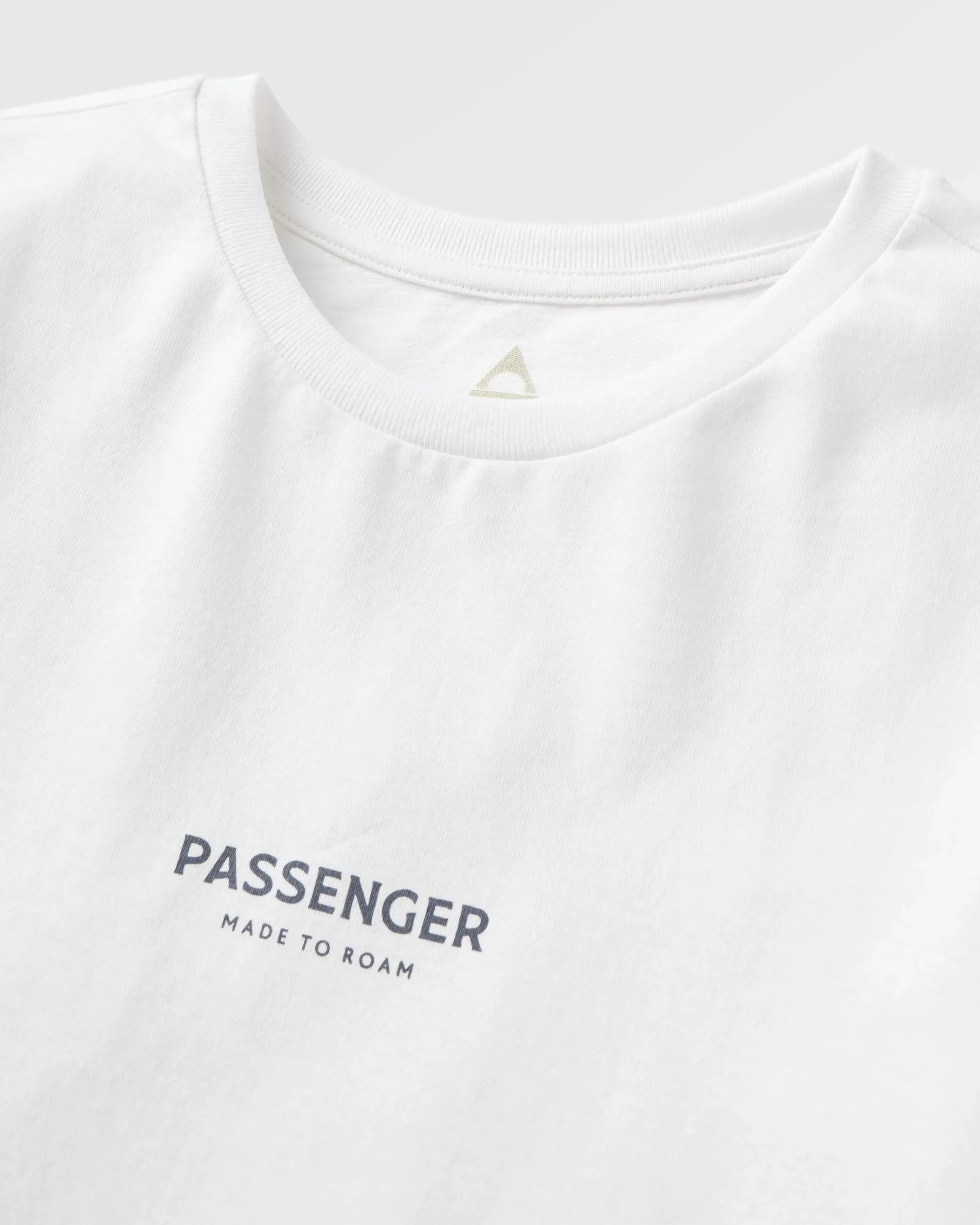 T-shirt en coton recyclé Maverick - Blanc