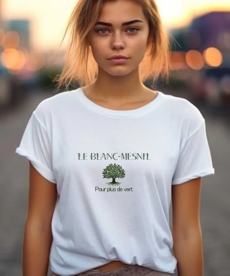 T-Shirt Le Blanc-Mesnil pour plus de vert