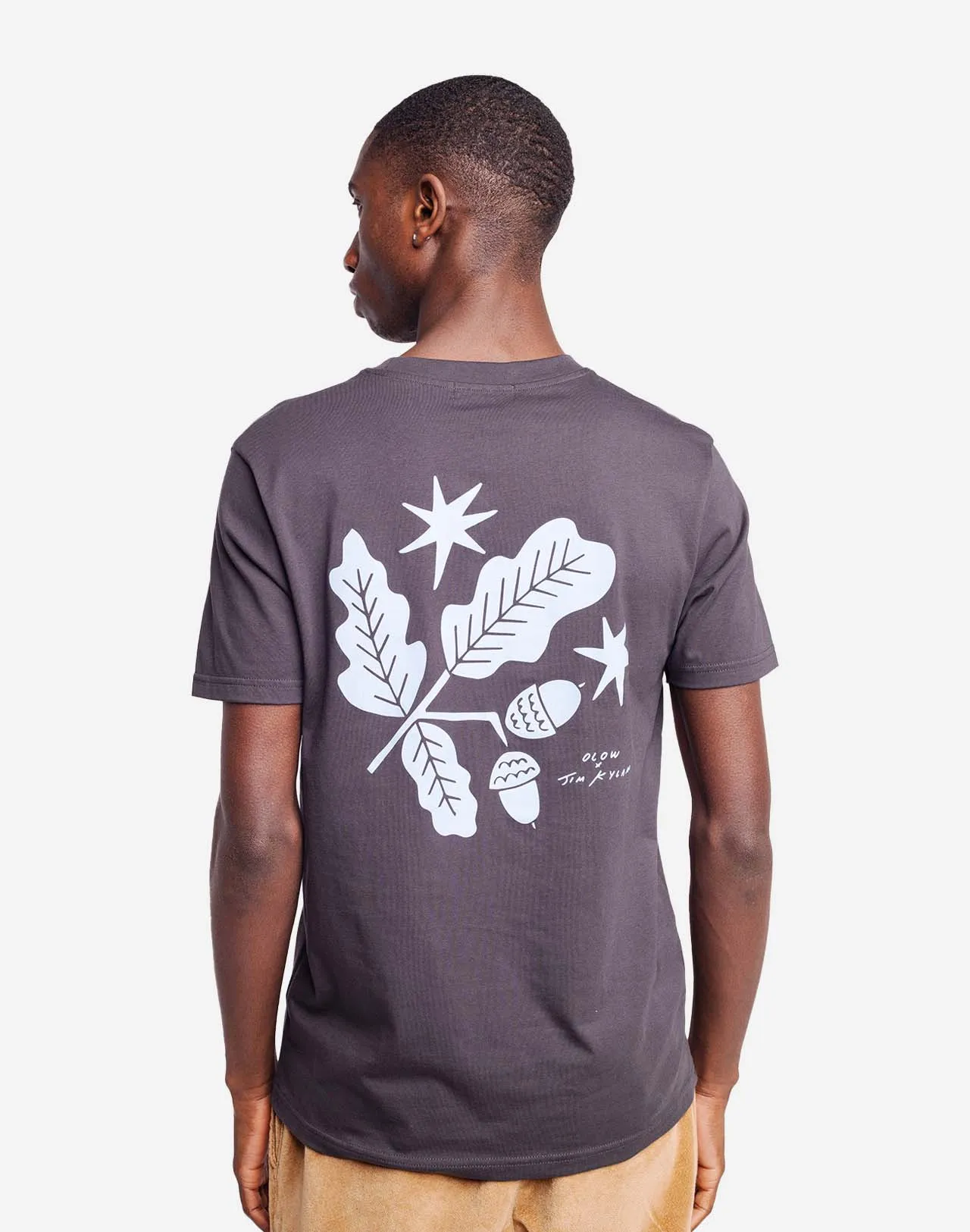 T-shirt Oak noir carbone Taille XL Couleurs Noir Carbone