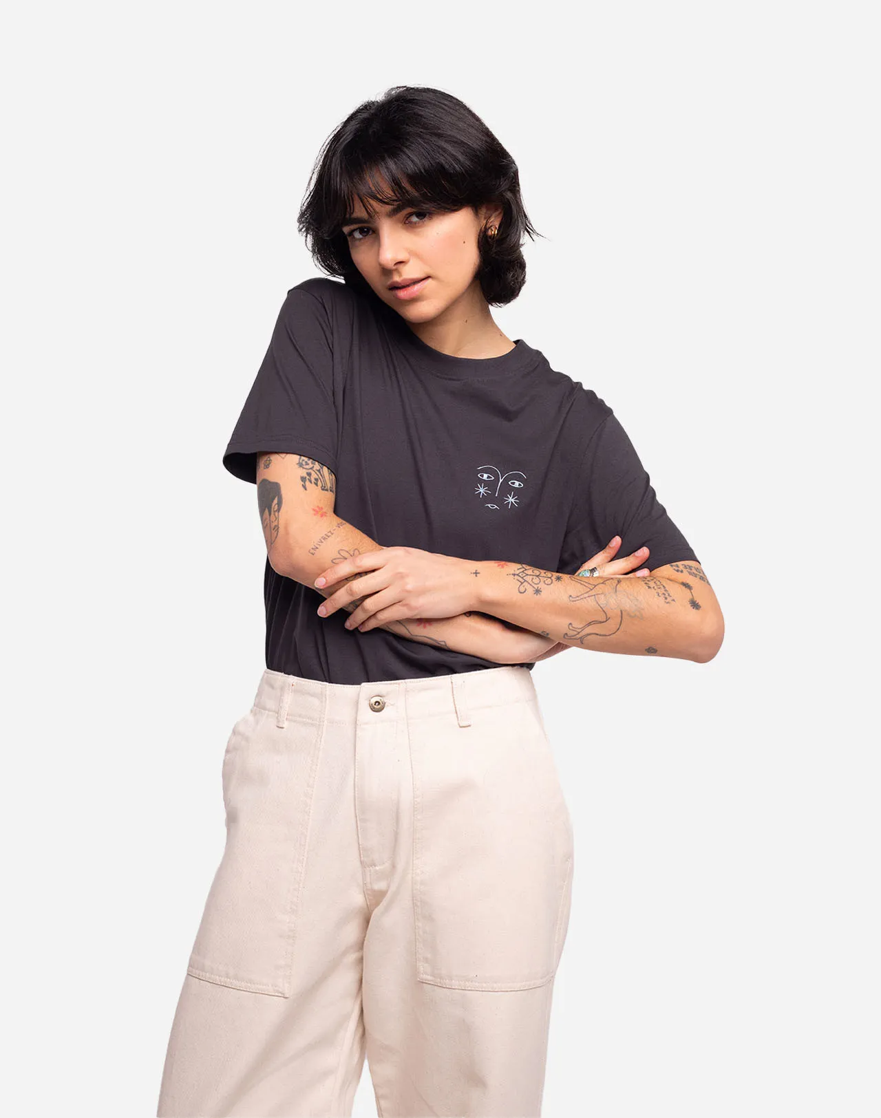 T-shirt Oak noir carbone Taille XL Couleurs Noir Carbone