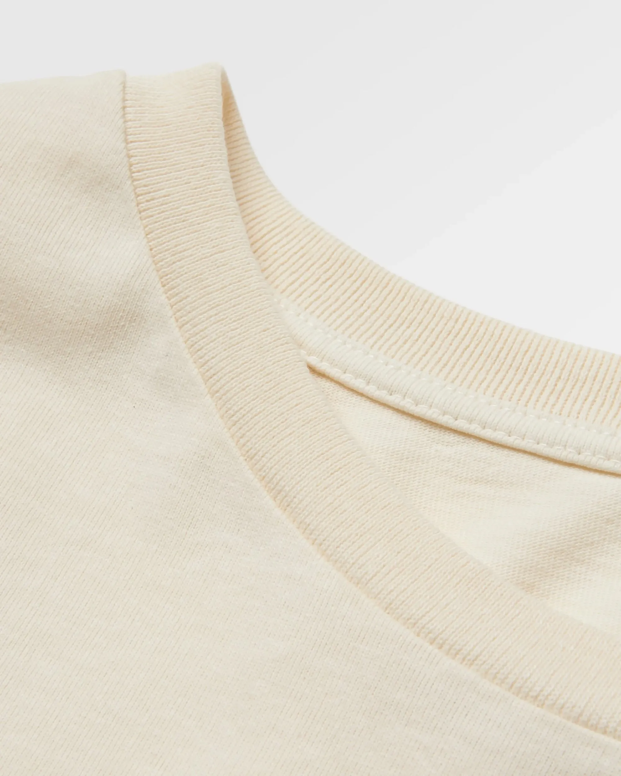 T-shirt Roam Wild à Manches Longues et Surdimensionné en Coton Recyclé - Birch
