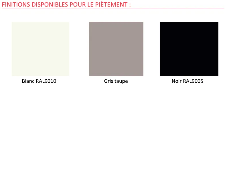 Table de réunion Alplus - Frezza