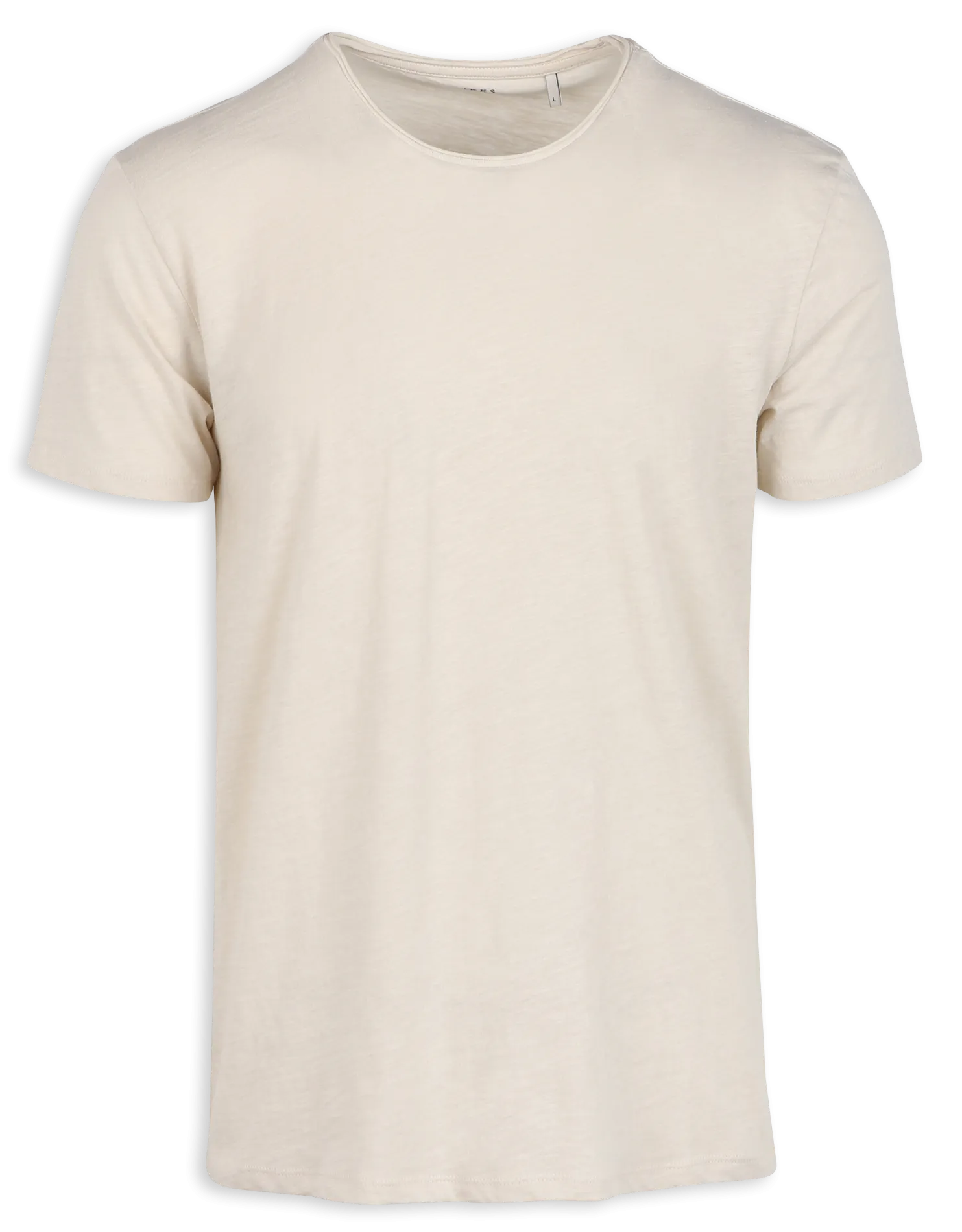 TEE-SHIRT COL ROND EN COTON FLAMMé - IKKS pour HOMME | Printemps