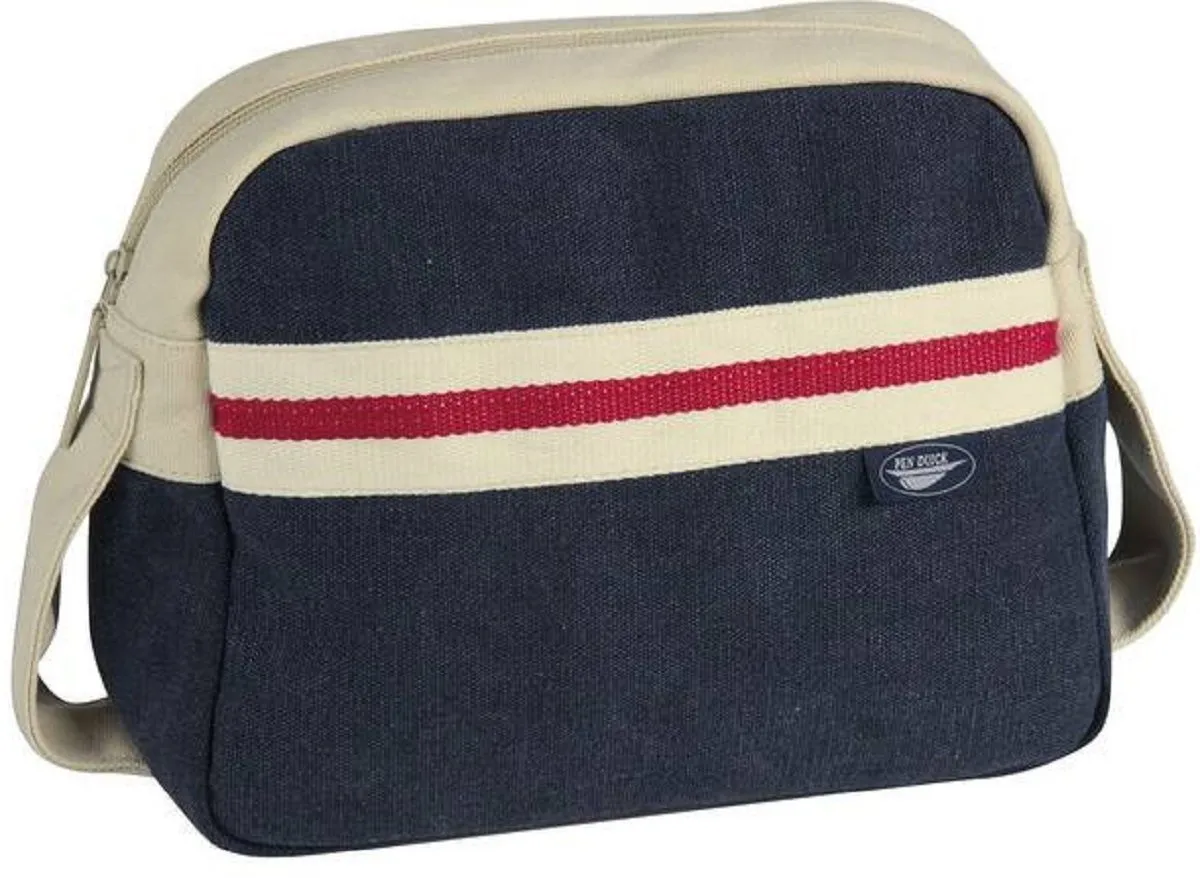 Trousse de toilette Pen Duick - PK025 - Bleu marine beige et rouge 