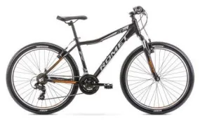 Vélo ROMET MTB 26 pouces RAMBLER R6.0JR noir et orange M